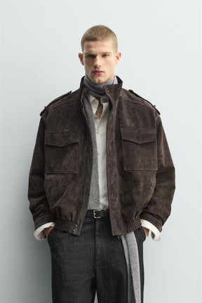 LEATHER SUEDE JACKET - Image 2