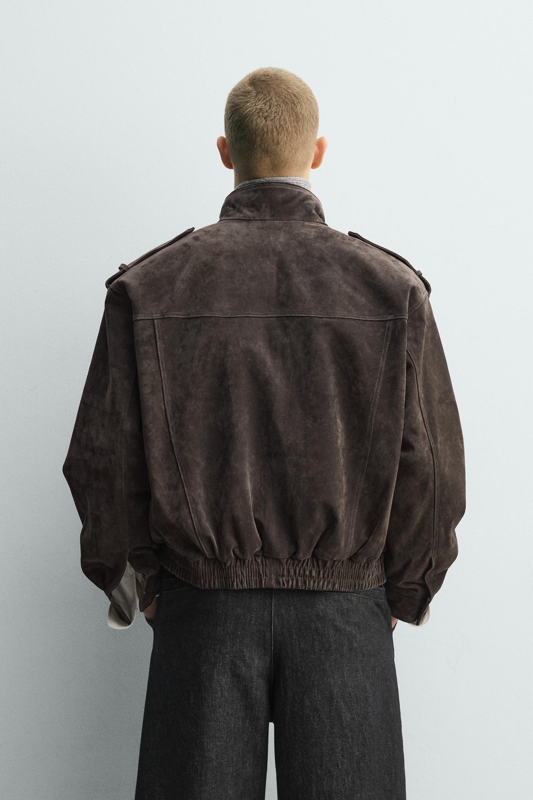 LEATHER SUEDE JACKET - Image 3