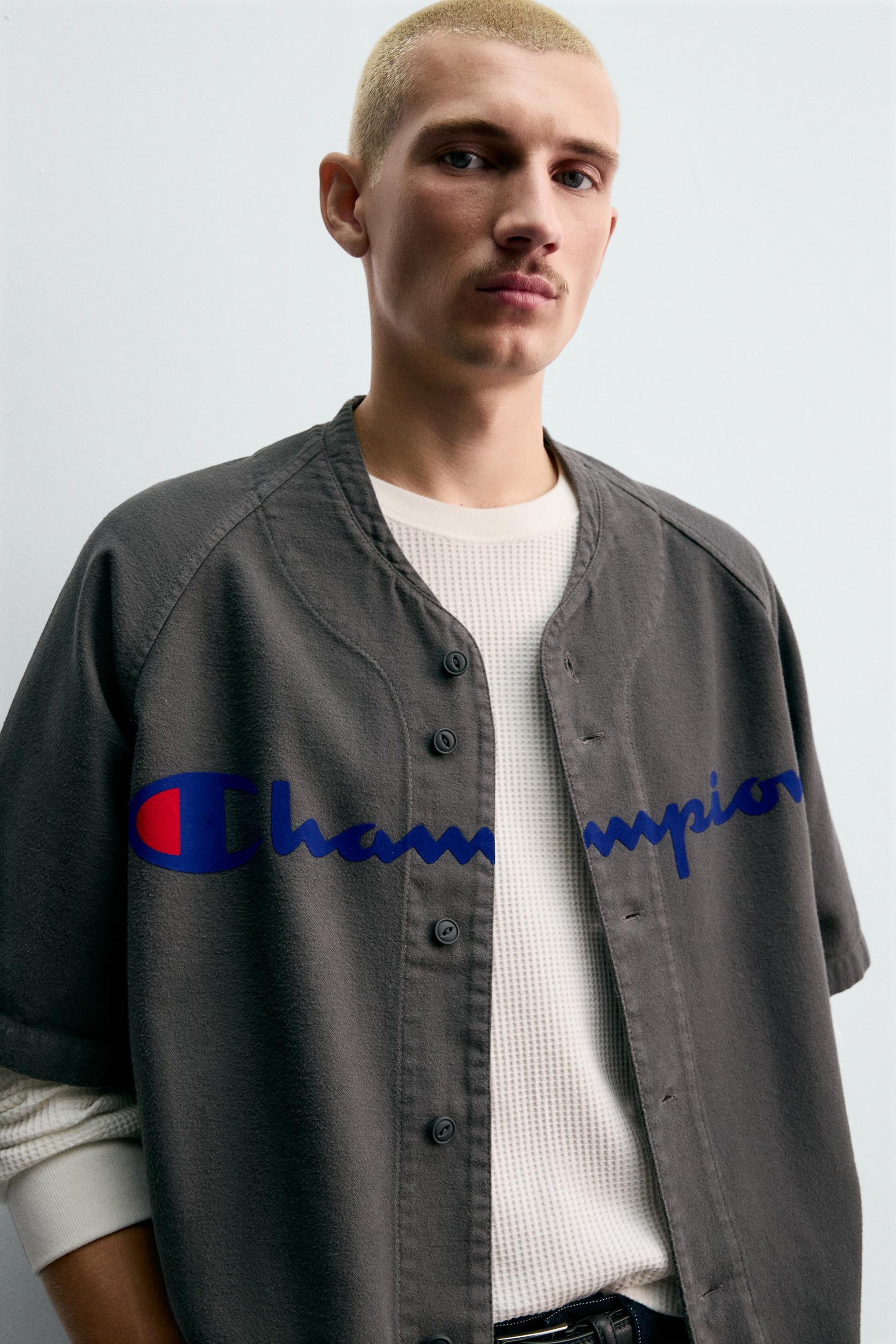 CHAMPION ® X PRINTED BASEBALL SHIRT - Image 6