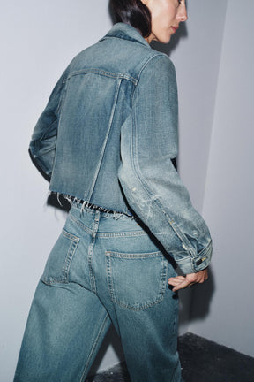 Cropped Denim Jacket