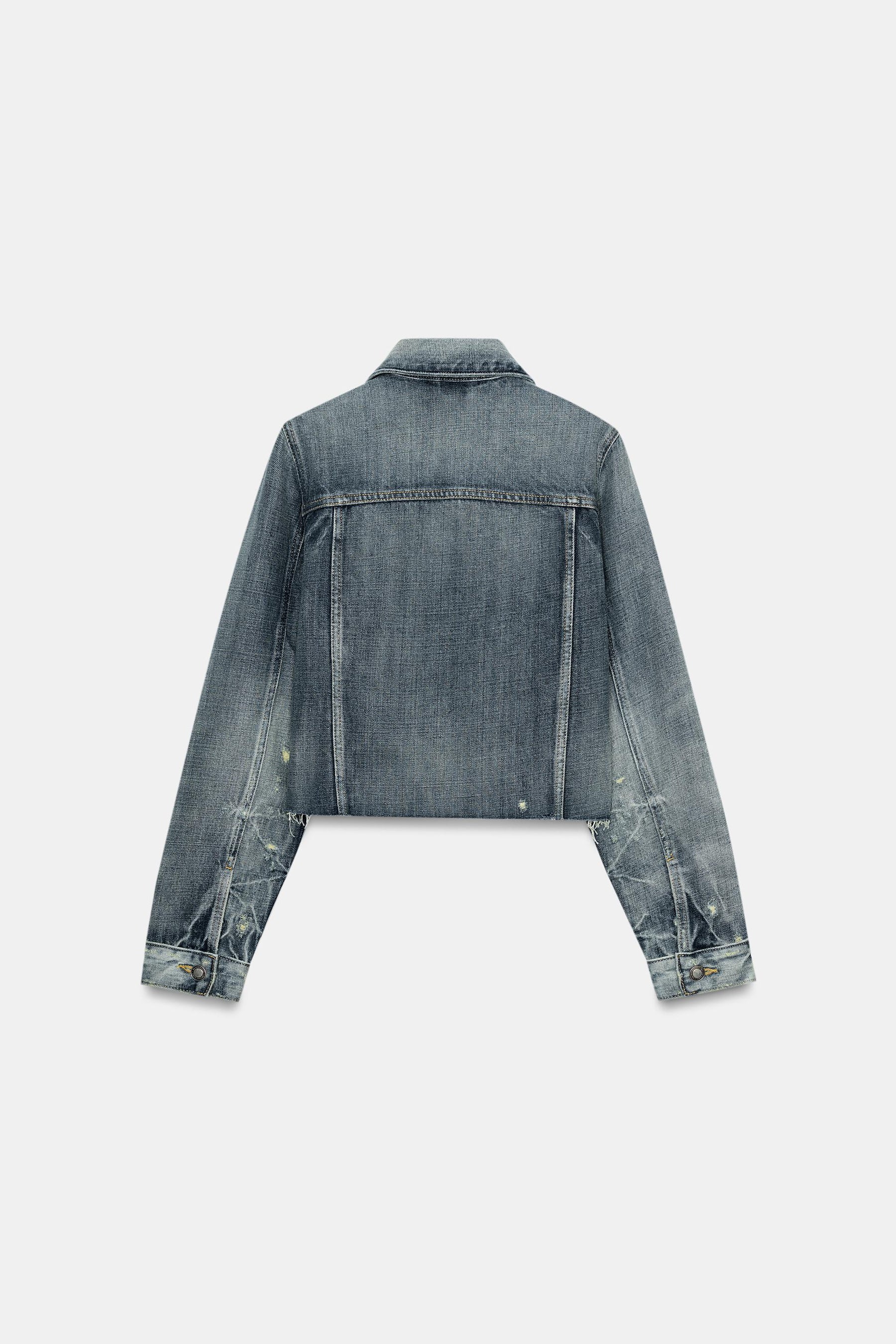 Cropped Denim Jacket