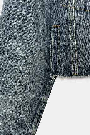 ZW COLLECTION CROPPED DENIM JACKET - Image 8