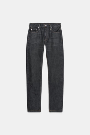 Full-Length Mid-Waist Jeans