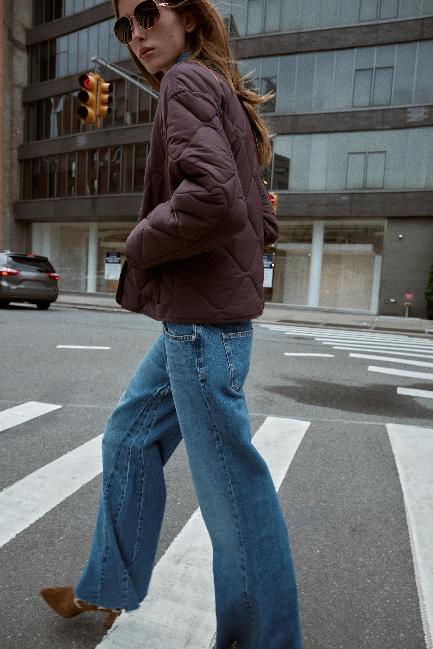 Quilted Jacket with Pockets