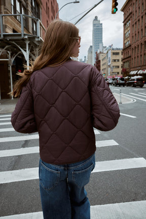Quilted Jacket with Pockets