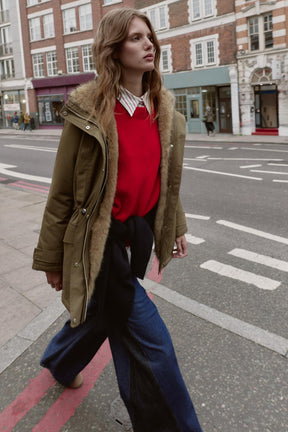 PARKA WITH FAUX FUR LINING - Image 3