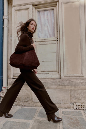 Straight-leg trousers