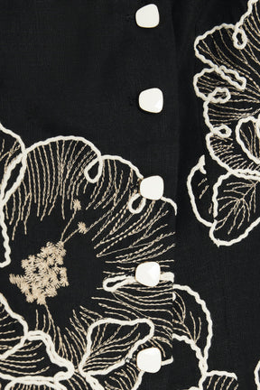 FLORAL EMBROIDERY JUMPSUIT - Image 6