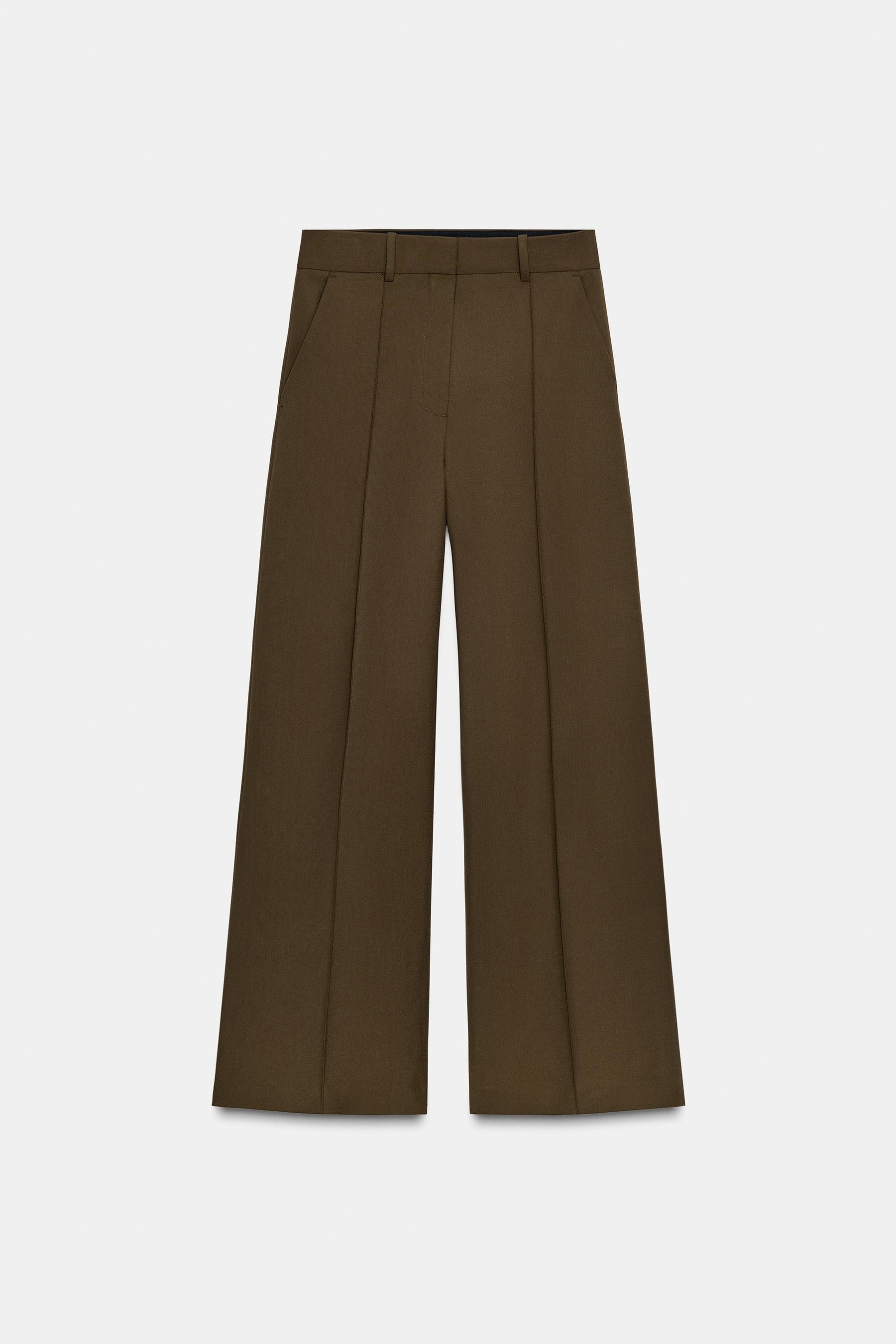 High-waist trousers