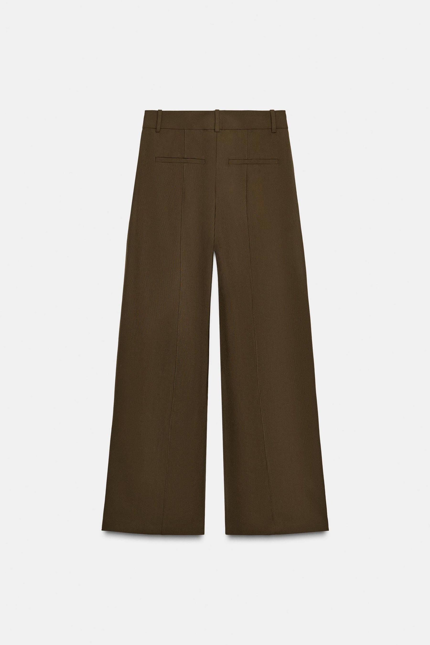 High-waist trousers