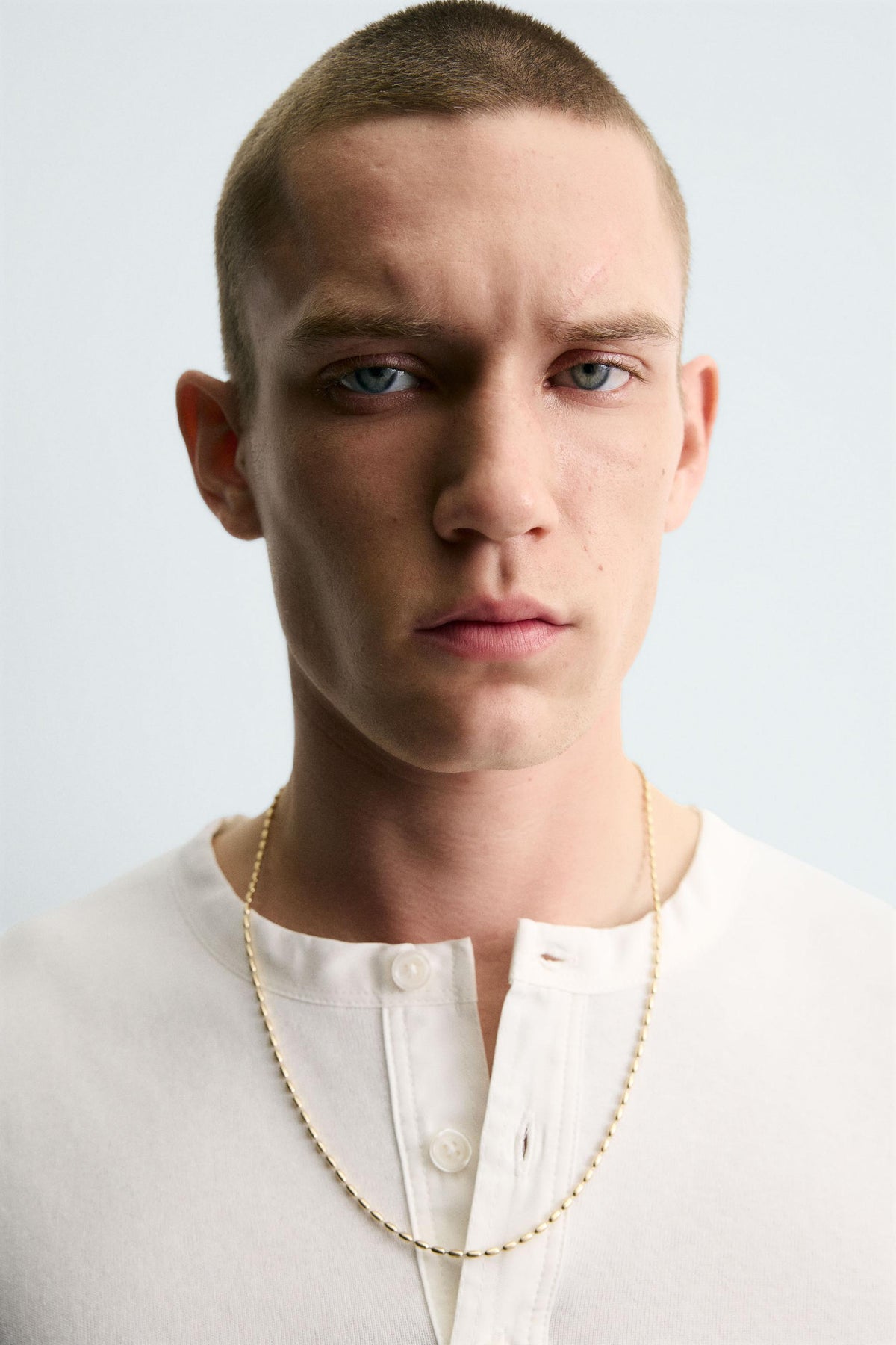 METAL CHAIN LINK NECKLACE - Image 1