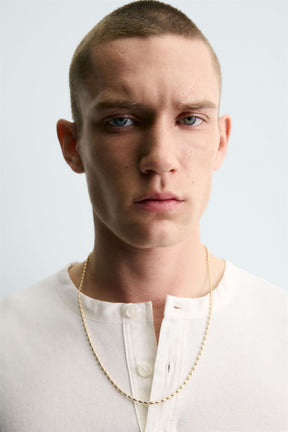 METAL CHAIN LINK NECKLACE - Image 1