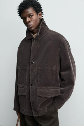CORDUROY JACKET WITH POCKETS - Image 5