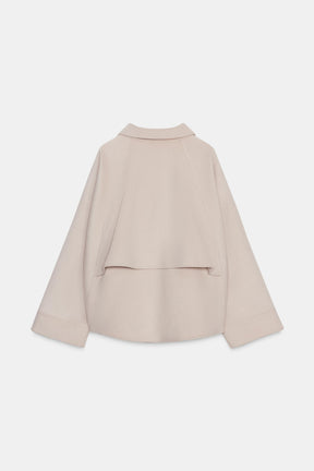 Wool Jacket with Zip