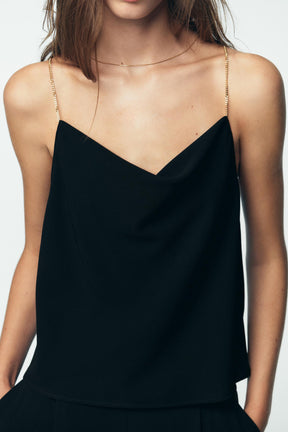 Chain Strap Camisole Top