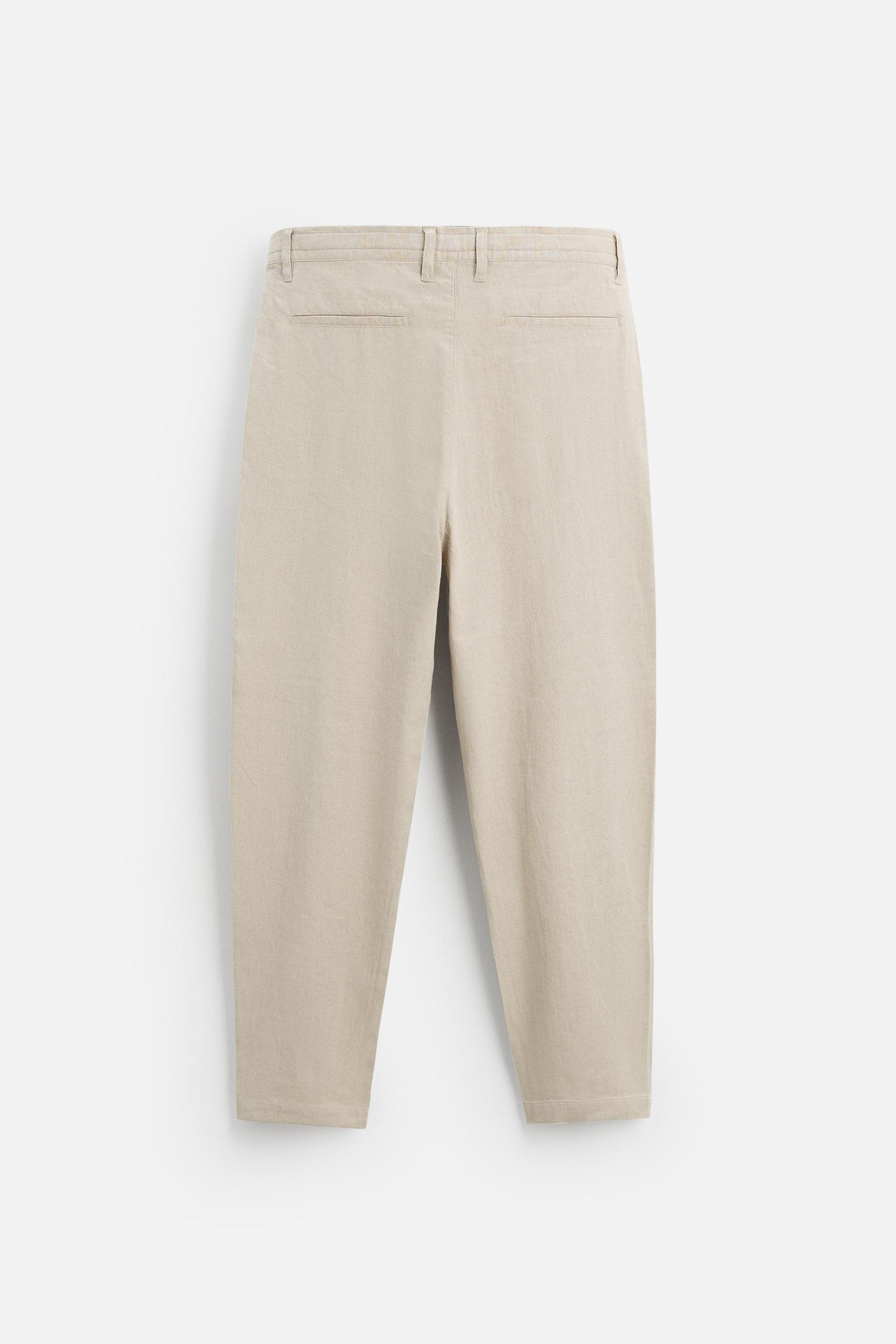 COTTON/LINEN TROUSERS - Image 6