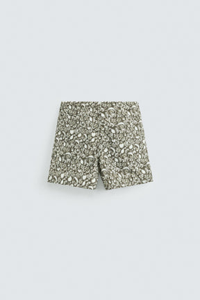 FRUIT PRINT MID-LENGTH SWIMMING TRUNKS - Image 2