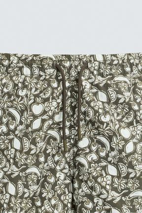 FRUIT PRINT MID-LENGTH SWIMMING TRUNKS - Image 3