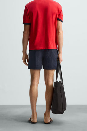 BASIC MID-LENGTH SWIMMING TRUNKS - Image 3