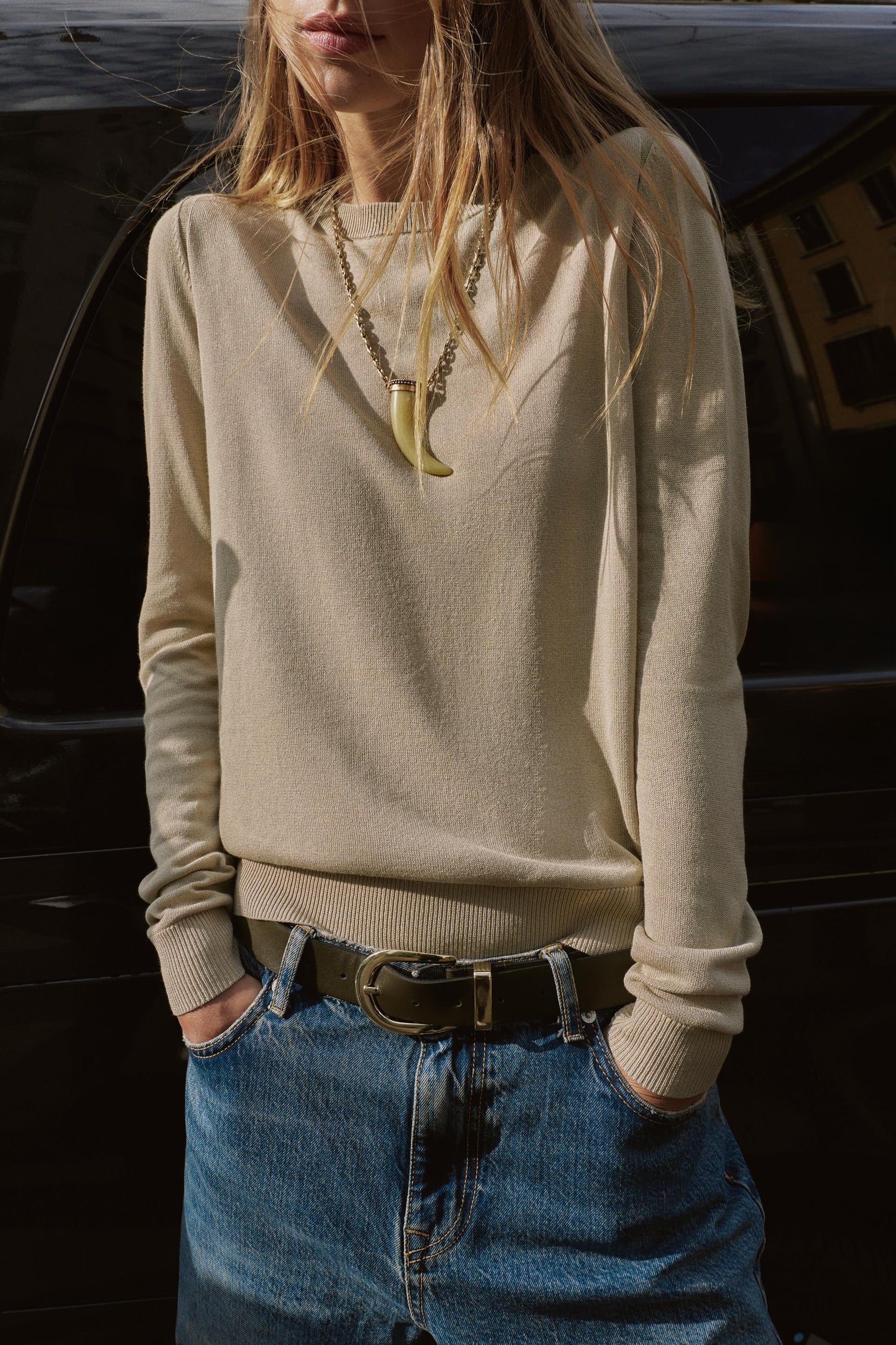 FINE KNIT JUMPER - Image 4