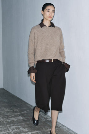 Wool Cashmere Long Jumper