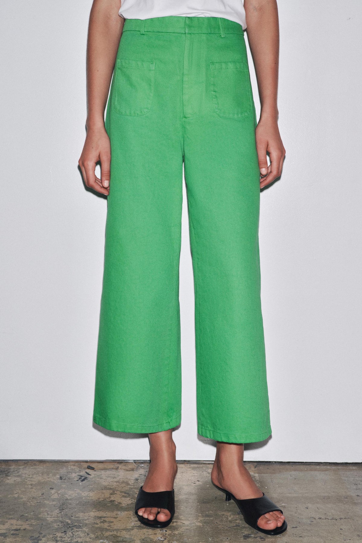 High-Waist Trousers