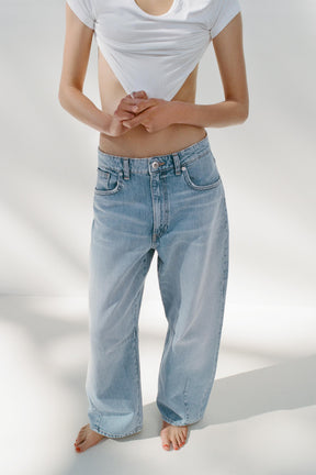 Baggy Mid-Waist Jeans