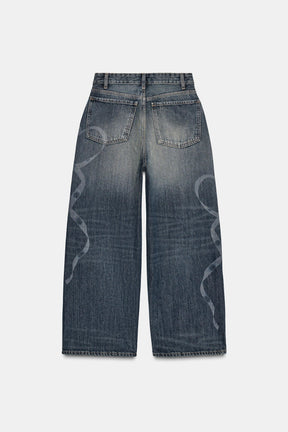 Baggy Jeans with Side