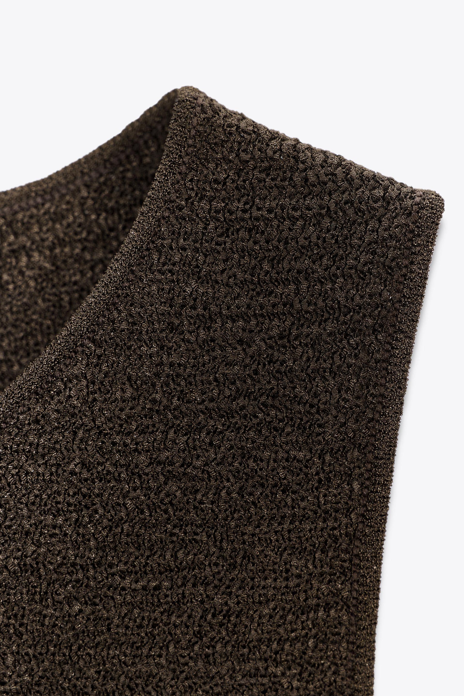 TEXTURED KNIT LONG TOP - Image 8