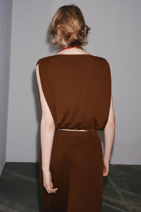 TOP WITH ELASTICATED HEM - Image 4