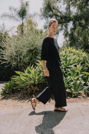 CUT KNIT CAPE JUMPER - Image 3