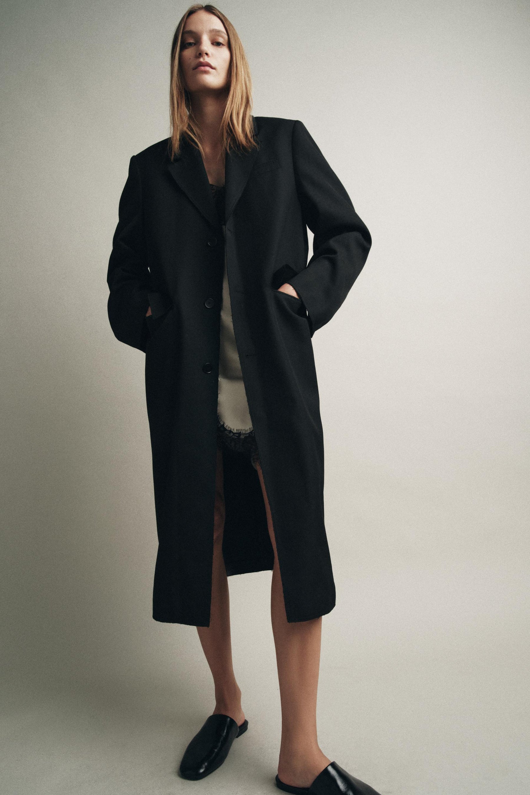 OVERSIZED FROCK COAT ZW COLLECTION - Image 3
