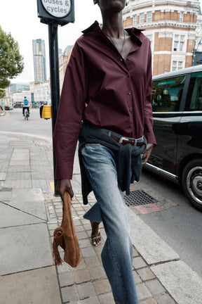 Oversized Poplin Shirt