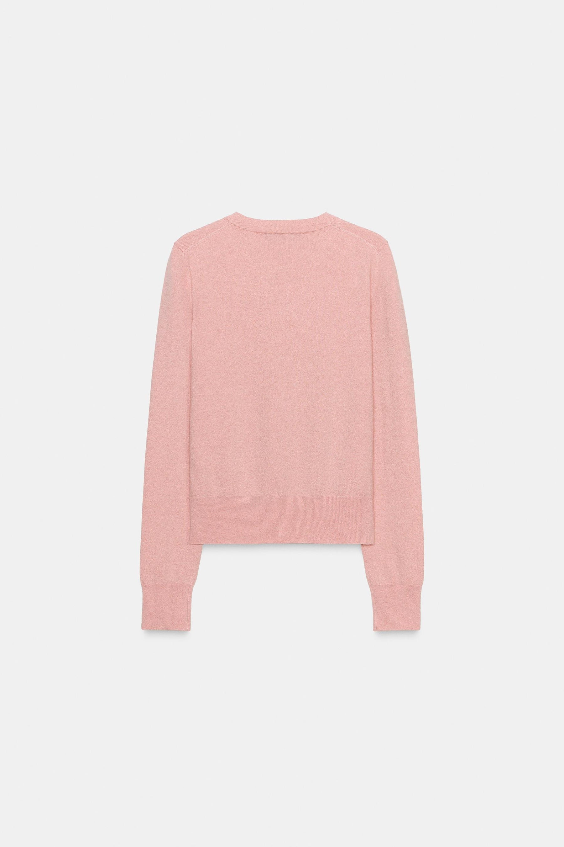 Floral-Buttoned Cardigan