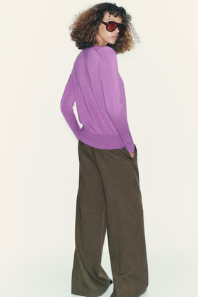 BASIC PLAIN KNIT JUMPER - Image 4