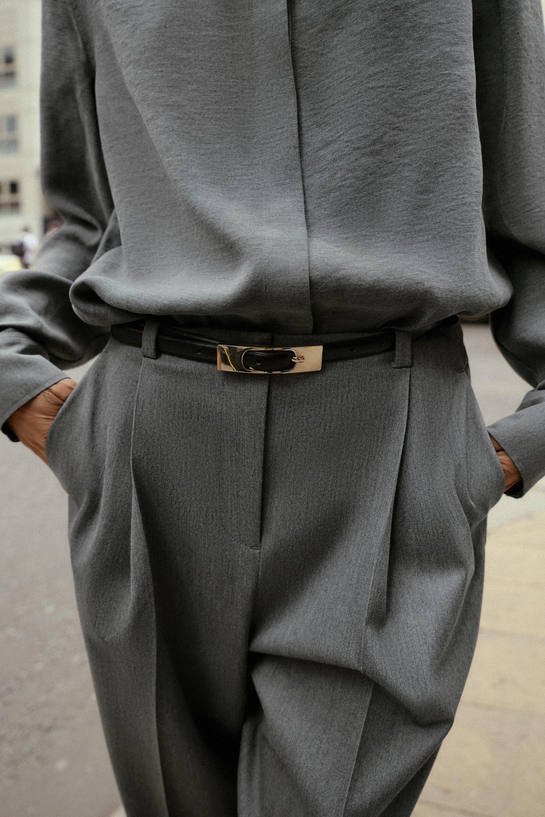 Belted Trousers