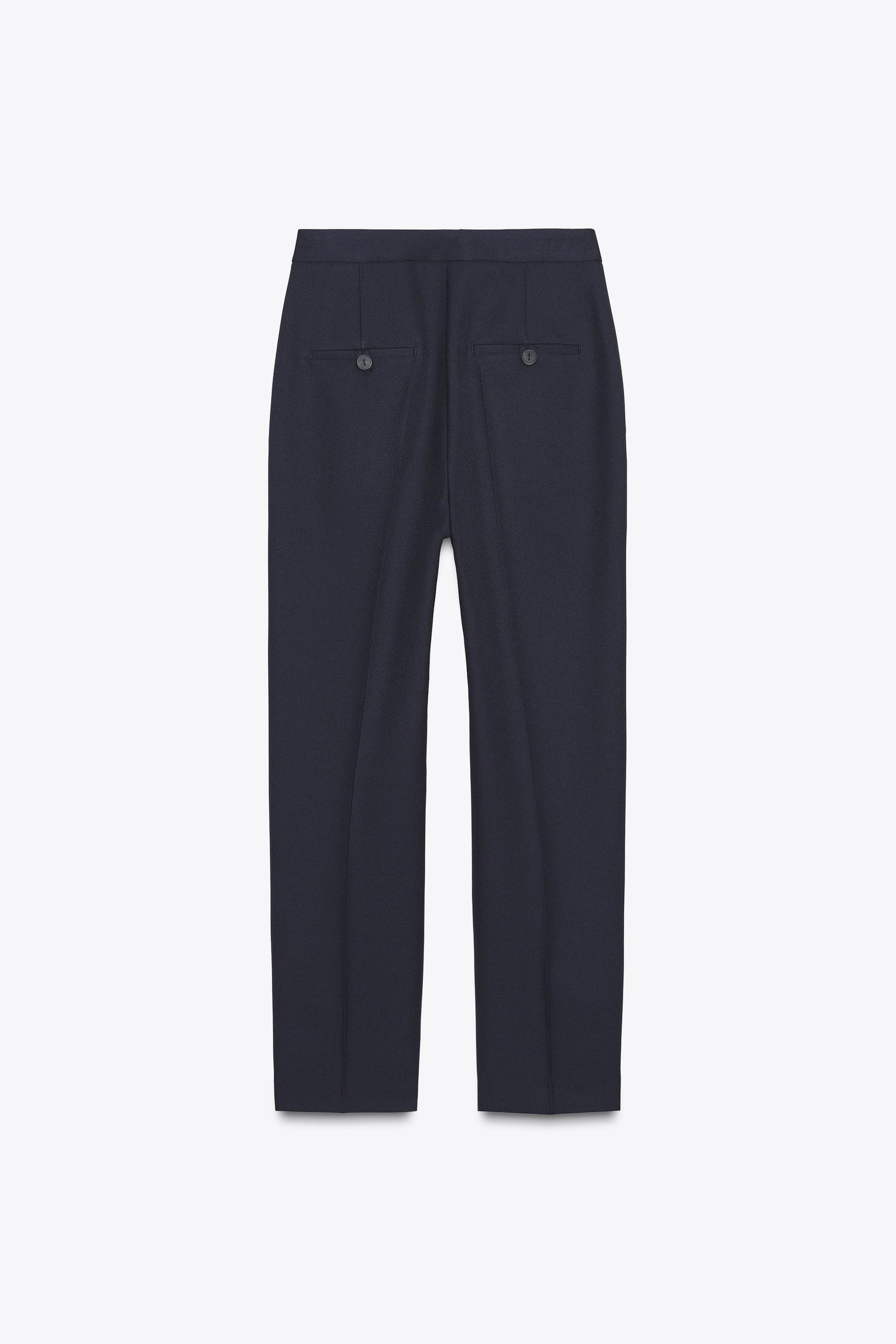 STRAIGHT-LEG TROUSERS