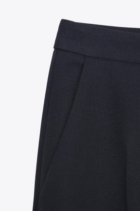 STRAIGHT-LEG TROUSERS