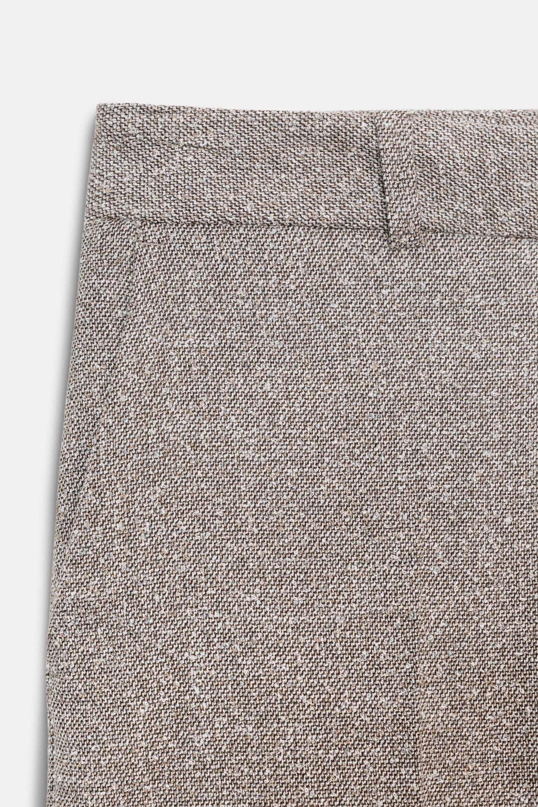 RUSTIC STRAIGHT-LEG TROUSERS