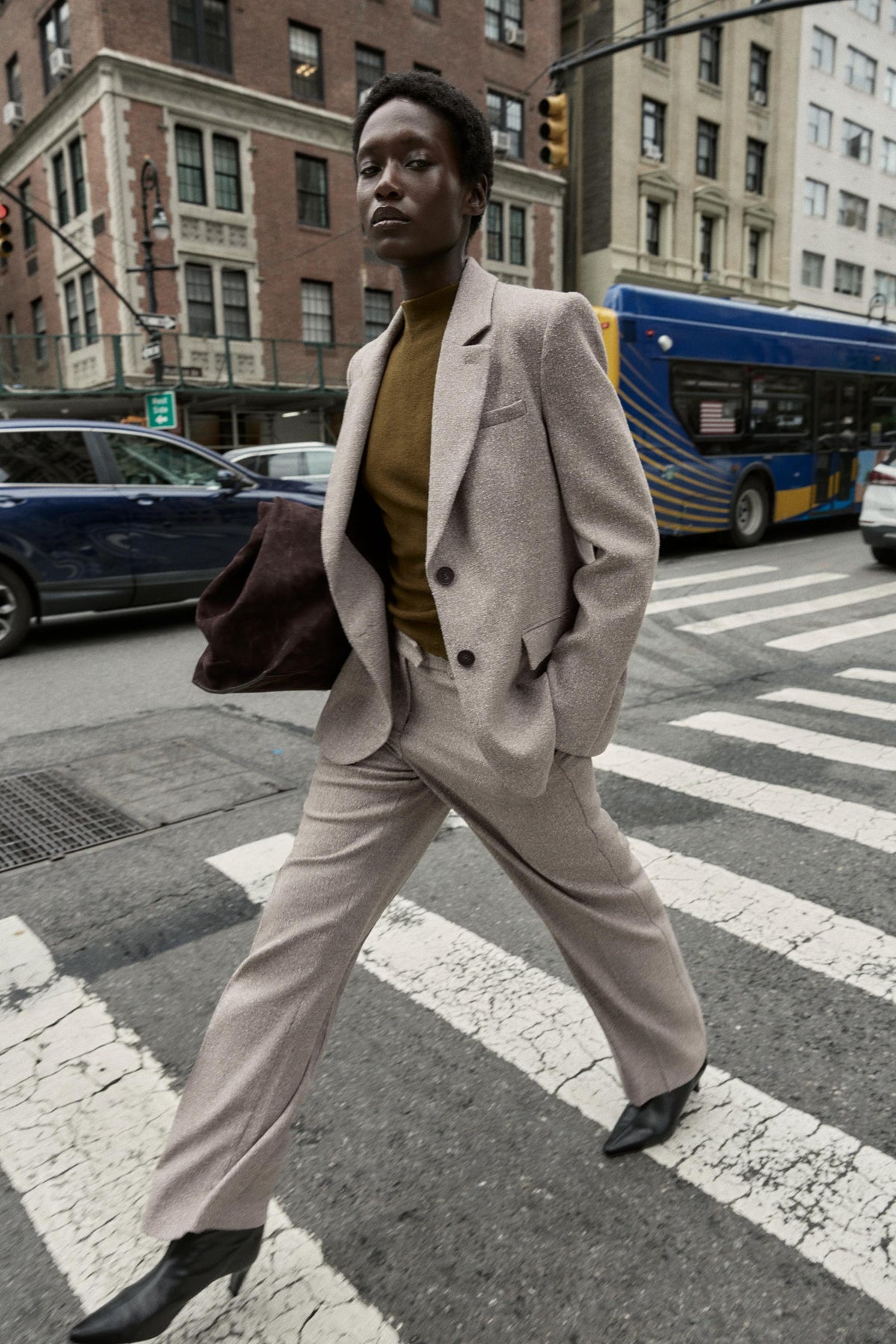 RUSTIC STRAIGHT-LEG TROUSERS