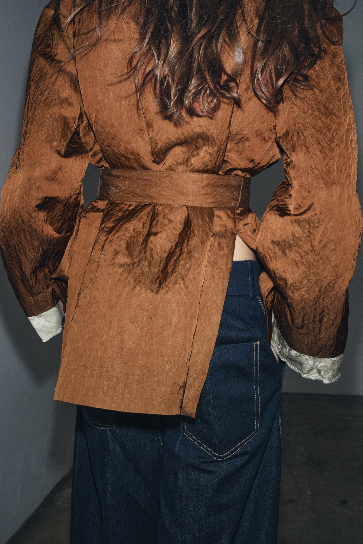 Jacquard Kimono Jacket