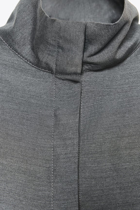 Flowing High Neck Shirt