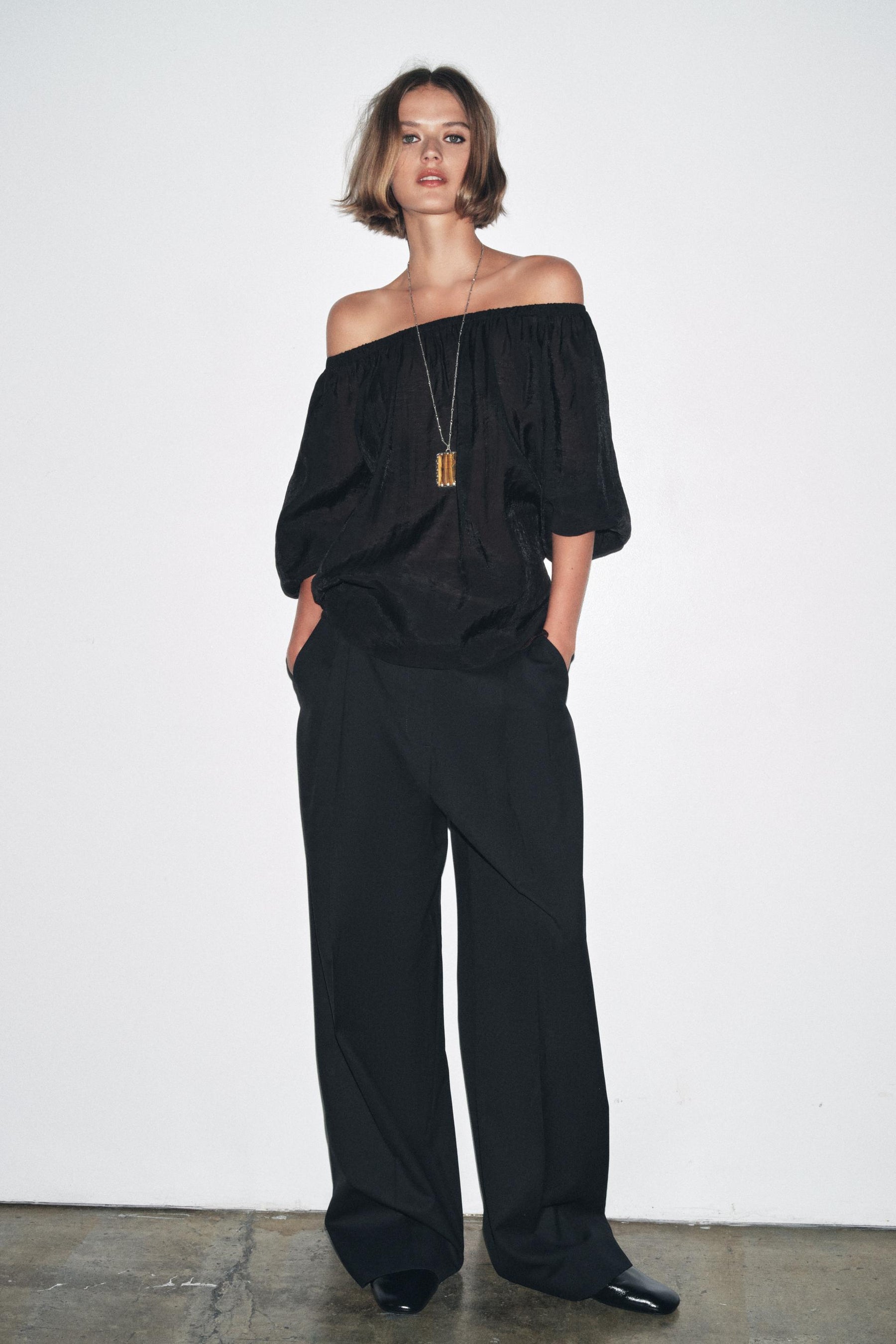 Off-Shoulder Fashion Top