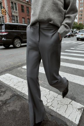 Flared Vented Trousers