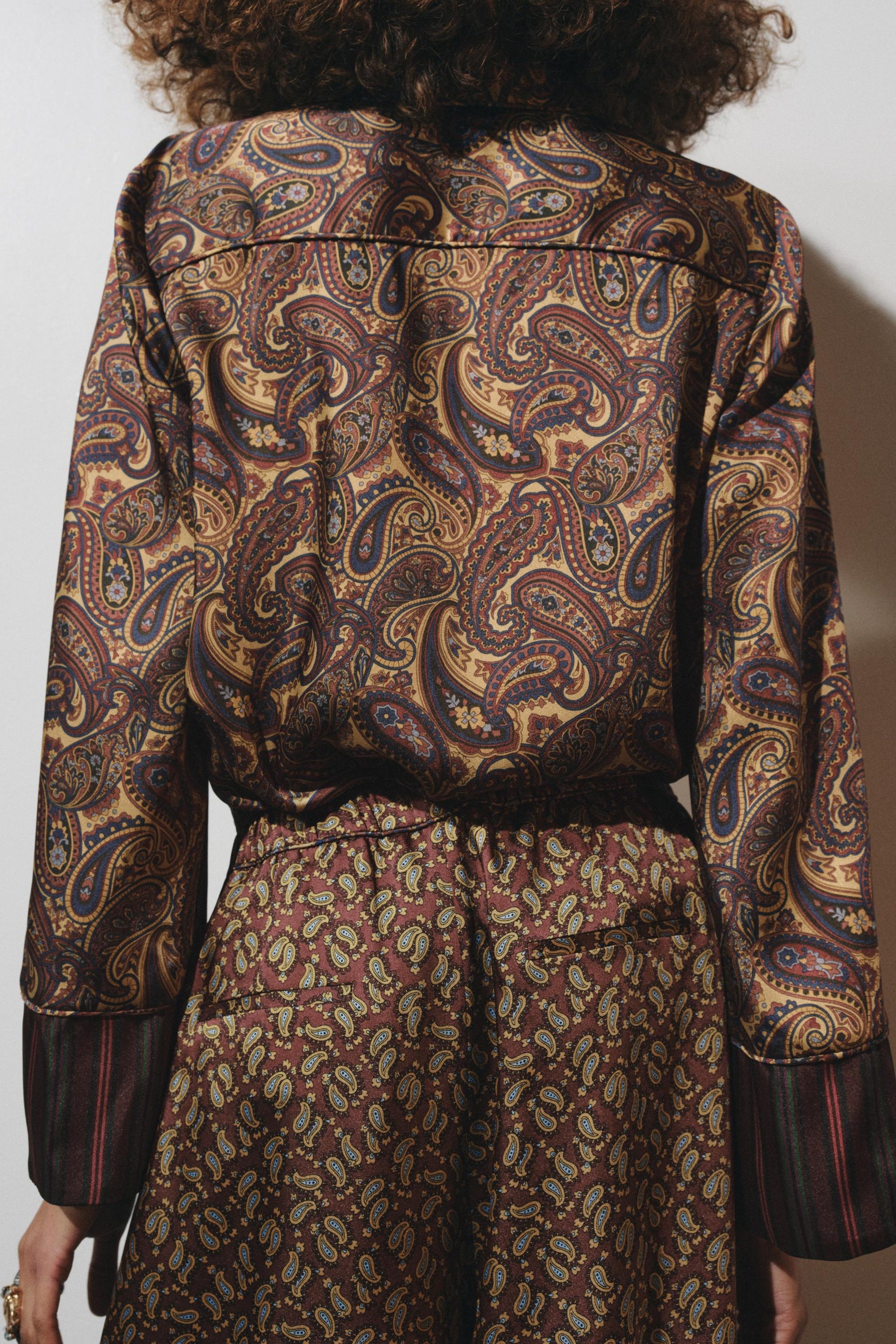 Paisley Pyjama Shirt