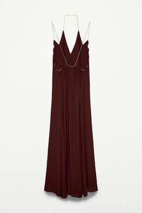 Camisole Dress with Chain