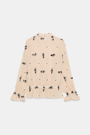 SEQUIN BLOUSE