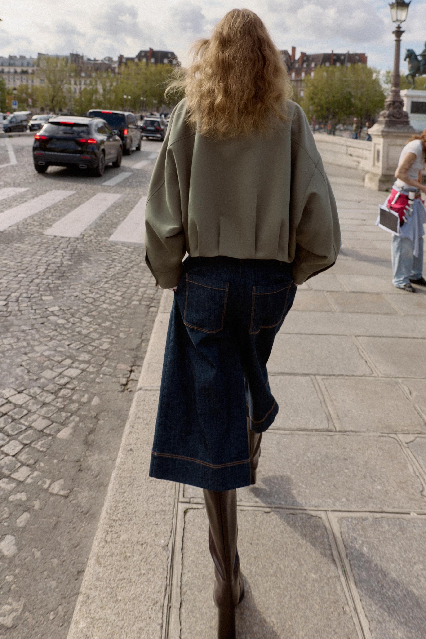 BOMBER JACKET WITH LARGE POCKETS - Image 6