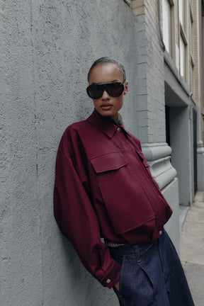 BOMBER JACKET WITH LARGE POCKETS - Image 4