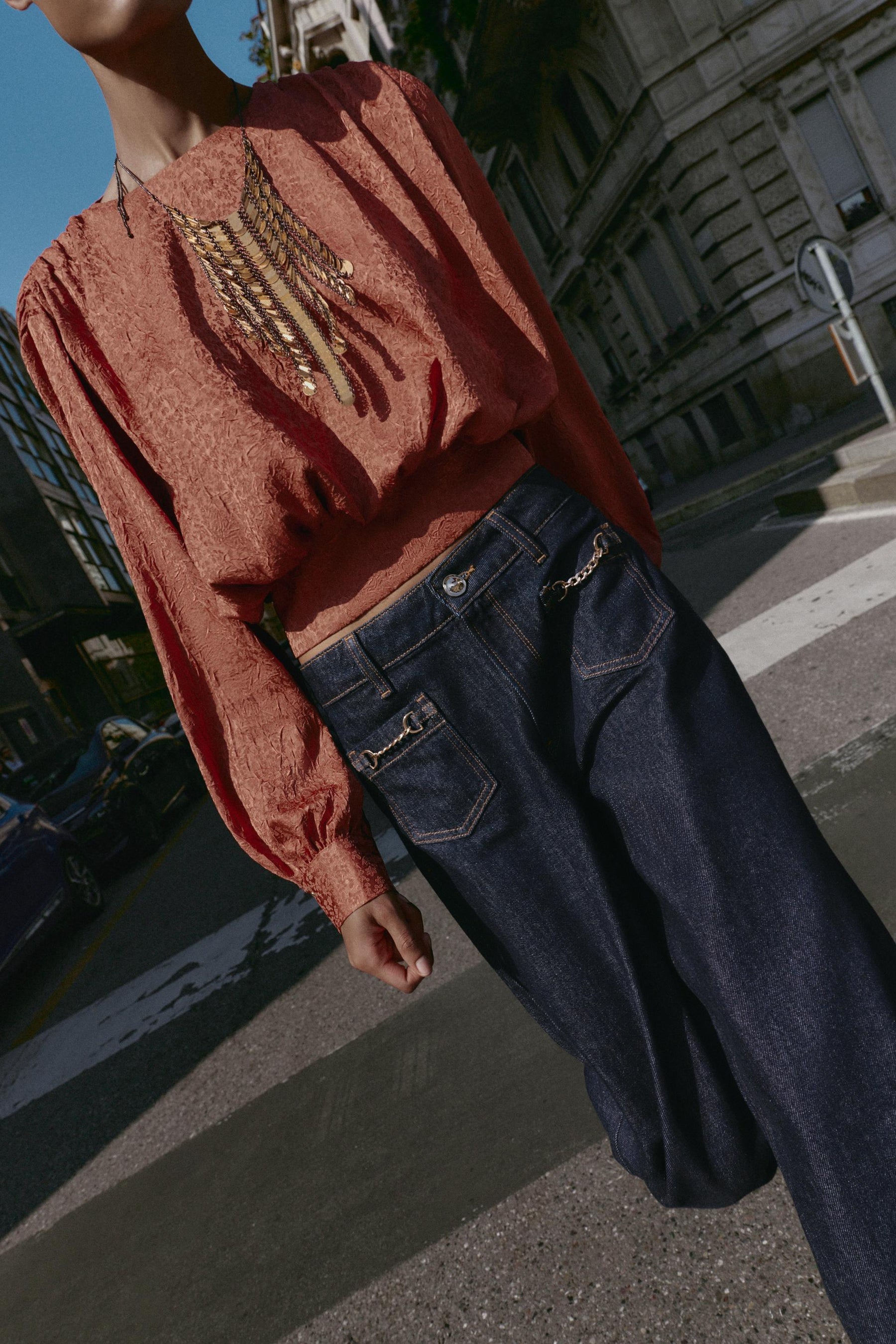 Jacquard Balloon Shirt